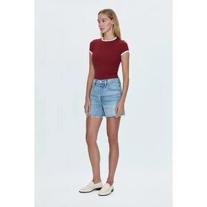Pistola Andie High Rise Vintage Cut Off Short - Notion